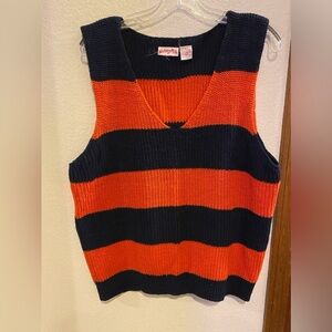 1970s vintage nutmeg mills sweater vest